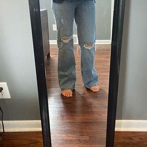 Zara wide leg jeans